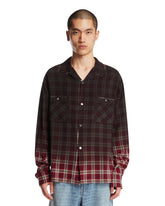 Camicia A Quadri Effetto Sfumato Rossa - NUOVI ARRIVI ABBIGLIAMENTO UOMO | PLP | Antonia