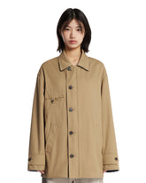 Beige Reversible Peacoat - MAISON MARGIELA WOMEN | PLP | Antonia