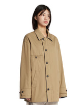 Beige Reversible Peacoat | PDP | Antonia