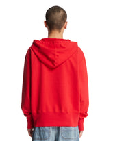 Red Cotton Hoodie | PDP | Antonia