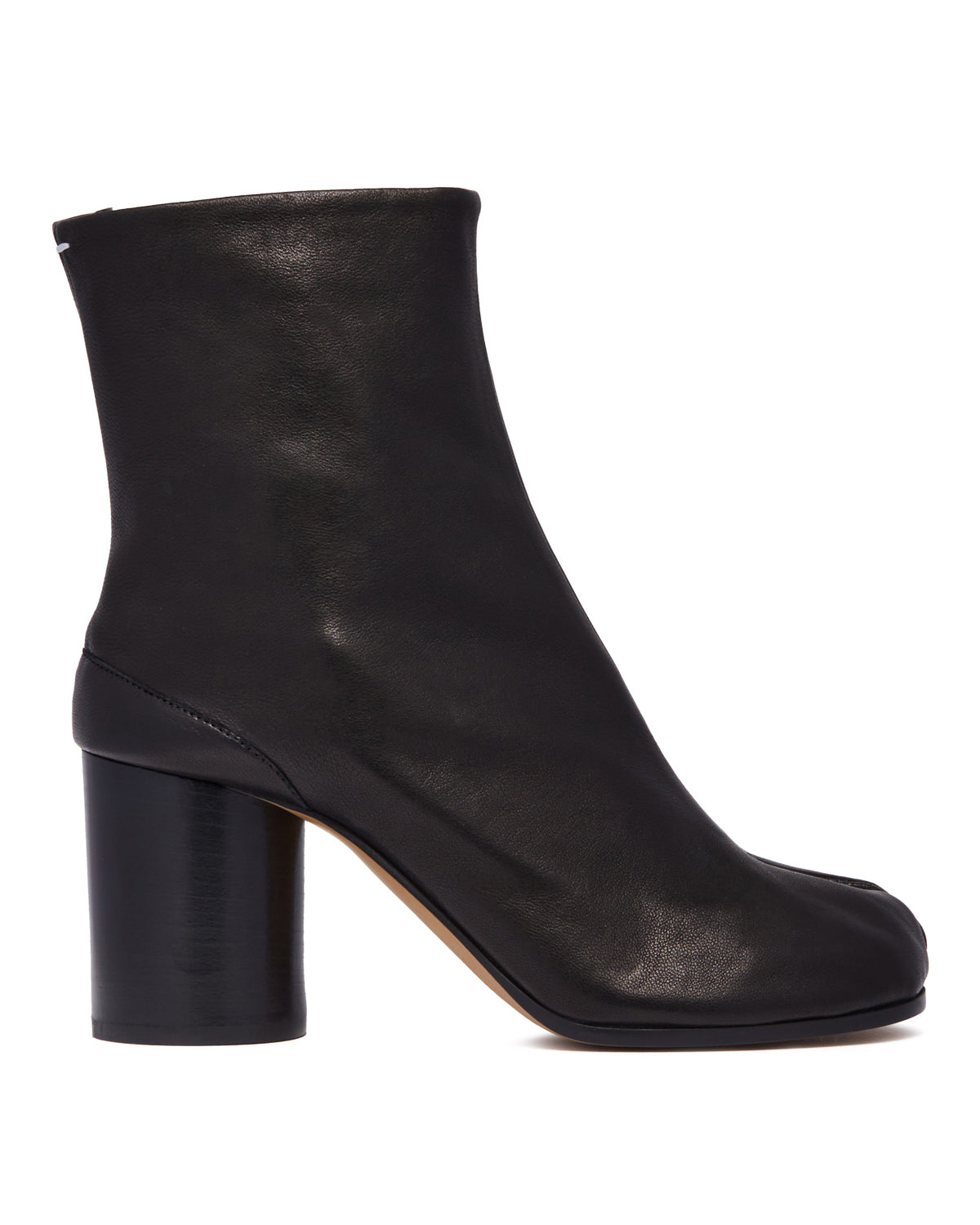Black Leather Tabi Boots | MAISON MARGIELA - Antonia