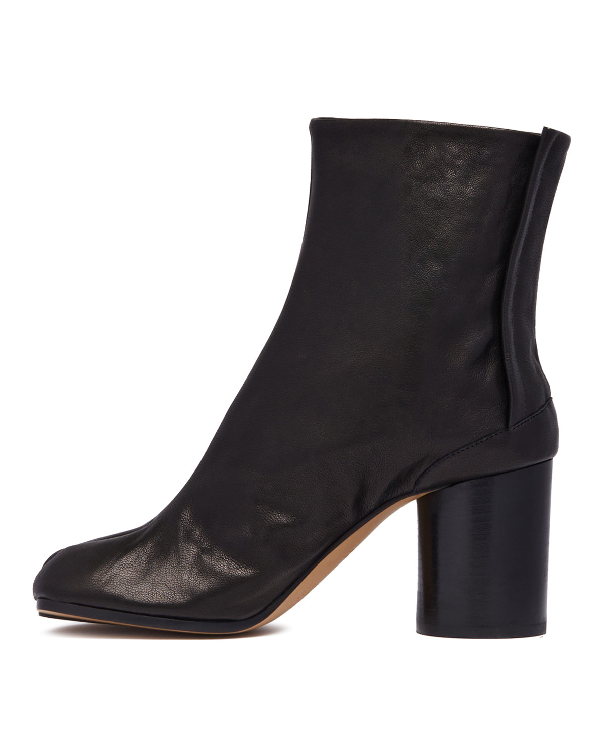 Black Leather Tabi Boots | MAISON MARGIELA - Antonia