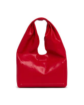 Red Medium Box Bag | PDP | Antonia