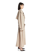 Trench Doppiopetto In Cotone Beige | PDP | Antonia