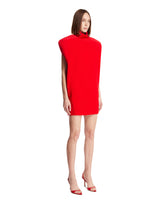 Red Sculptural Dress | PDP | Antonia