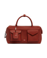 Rust Holdall Cargo Large Bauletto Bag | PDP | Antonia
