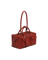 Rust Holdall Cargo Large Bauletto Bag | PDP | Antonia