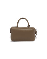 Taupe Holdall Small Bauletto Bag | PDP | Antonia