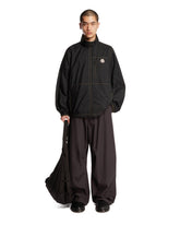 Black Contrast-Stitch Jacket - Moncler men | PLP | Antonia