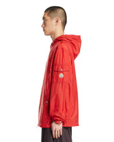 Red Etiache Waterproof Jacket | PDP | Antonia