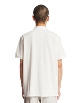 White Triple Patch Polo Shirt | PDP | Antonia