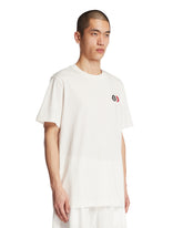 T-Shirt Triplo Patch Bianca | PDP | Antonia