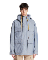 Light Blue Ajaccio Field Jacket | PDP | Antonia