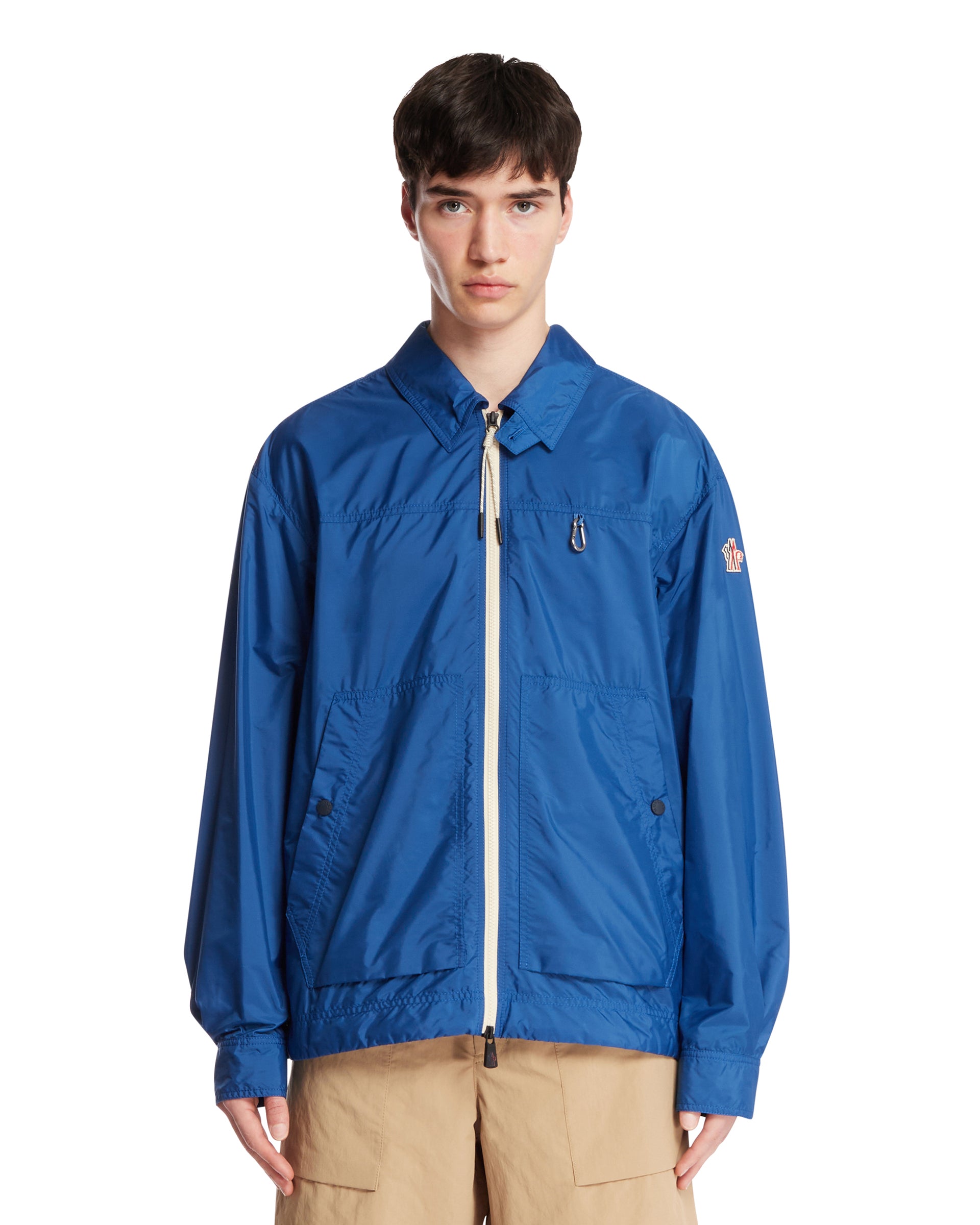 Blue Brive Foldable Shirt Jacket | MONCLER GRENOBLE - Antonia