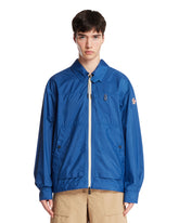 Blue Brive Foldable Shirt Jacket | PDP | Antonia