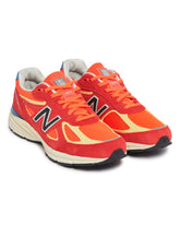 Orange 990v4 Sneakers | PDP | Antonia