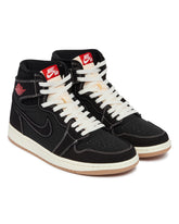 Black Air Jordan 1 Retro High Sneakers | PDP | Antonia