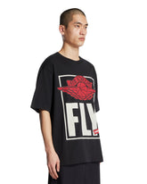 Air Jordan x Levi's Black Printed T-Shirt | PDP | Antonia