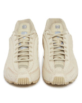 Natural Beige Shox R4 QS Sneakers | PDP | Antonia