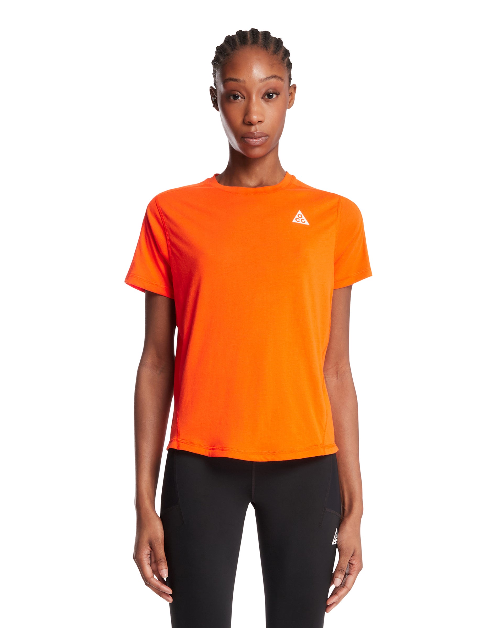 nike acg t shirt orange