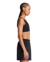 NikeSKIMS Brown Double-Strap U-Neck Top | PDP | Antonia