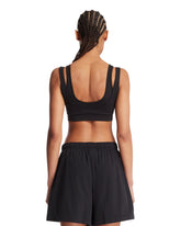 NikeSKIMS Brown Double-Strap U-Neck Top | PDP | Antonia