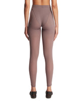 NikeSKIMS Brown High-Waisted Leggings | PDP | Antonia