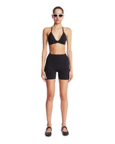 NikeSKIMS Black Studio Stretch Triangle Top | PDP | Antonia