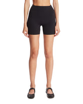 NikeSKIMS Black Studio Stretch Shorts | PDP | Antonia