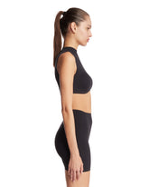 NikeSKIMS Black Studio Stretch Mock-Neck Top | PDP | Antonia