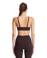 NikeSKIMS Micro Bra Studio Stretch Marrone | PDP | Antonia