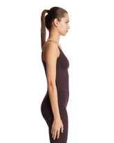 NikeSKIMS Top Studio Stretch Marrone | PDP | Antonia