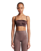 NikeSKIMS Brown Bandeau Top | PDP | Antonia