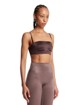 NikeSKIMS Brown Bandeau Top | PDP | Antonia