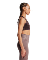 NikeSKIMS Brown Racer Top | PDP | Antonia