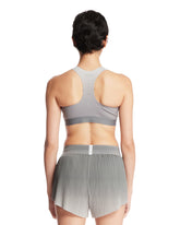 Nike x Isamaya Ffrench Gray High-Support Top with Light Lining | PDP | Antonia