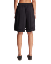 NikeSKIMS Black Airy Relaxed Shorts | PDP | Antonia