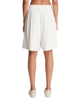 NikeSKIMS White Airy Relaxed Shorts | PDP | Antonia