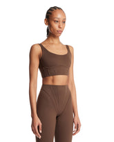 NikeSKIMS Brown Longline Top | PDP | Antonia