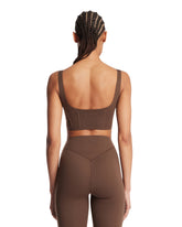 NikeSKIMS Brown Longline Top | PDP | Antonia