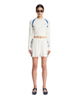 NikeSKIMS White Logo Shorts | PDP | Antonia