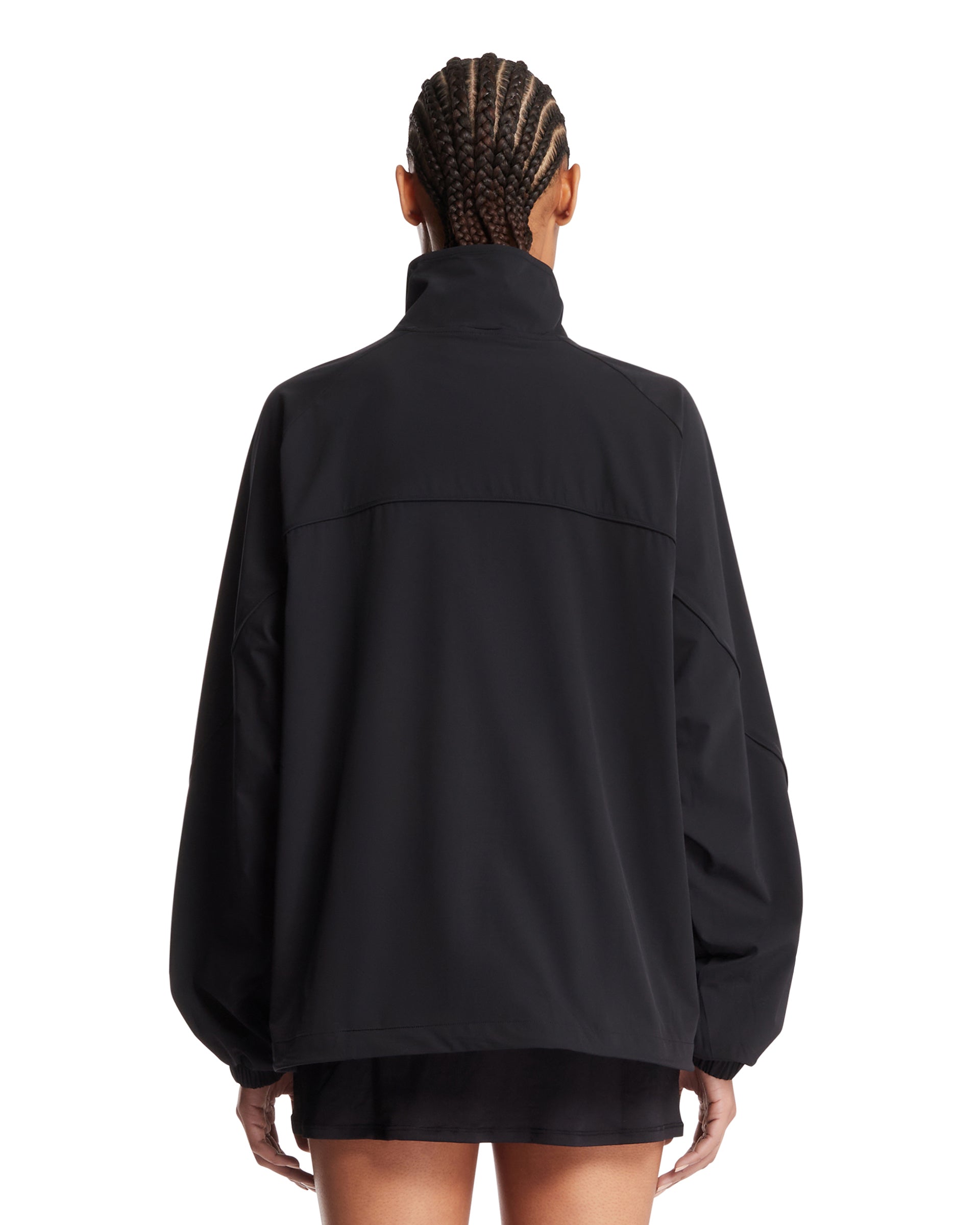 NikeSKIMS Black Oversized Nylon Jacket | NIKE - Antonia