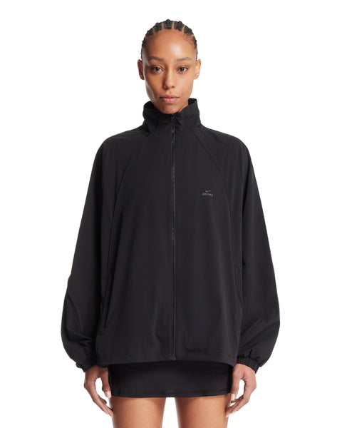 NikeSKIMS Black Oversized Nylon Jacket | NIKE - Antonia