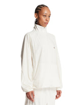 NikeSKIMS White Oversized Sport Jacket | PDP | Antonia