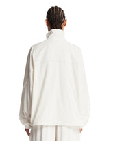 NikeSKIMS White Oversized Sport Jacket | PDP | Antonia