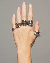 Anello Blow Up Argentato | All | Antonia