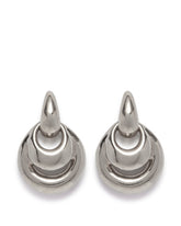 Orecchini A Goccia Blow Up Argentati | All | Antonia