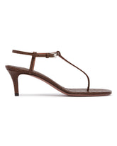 Brown Thong Heel Sandals | PDP | Antonia