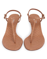 Beige Thong Heel Sandals | PDP | Antonia