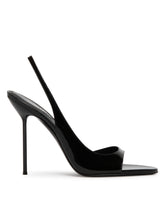 Black Leather Slingback | PDP | Antonia